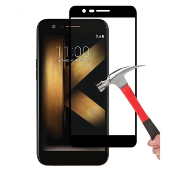 Перейти на Алиэкспресс и купить 9H закаленное стекло для LG Stylus 4 Stylo 3 Aristo 1 2 3 K10 2018 2017 полное покрытие Защита экрана для LG V20 K30 K11 K9 пленка