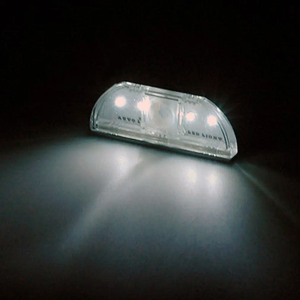 4LED IR Sensor Light Auto PIR Infrared Wireless Keyhole