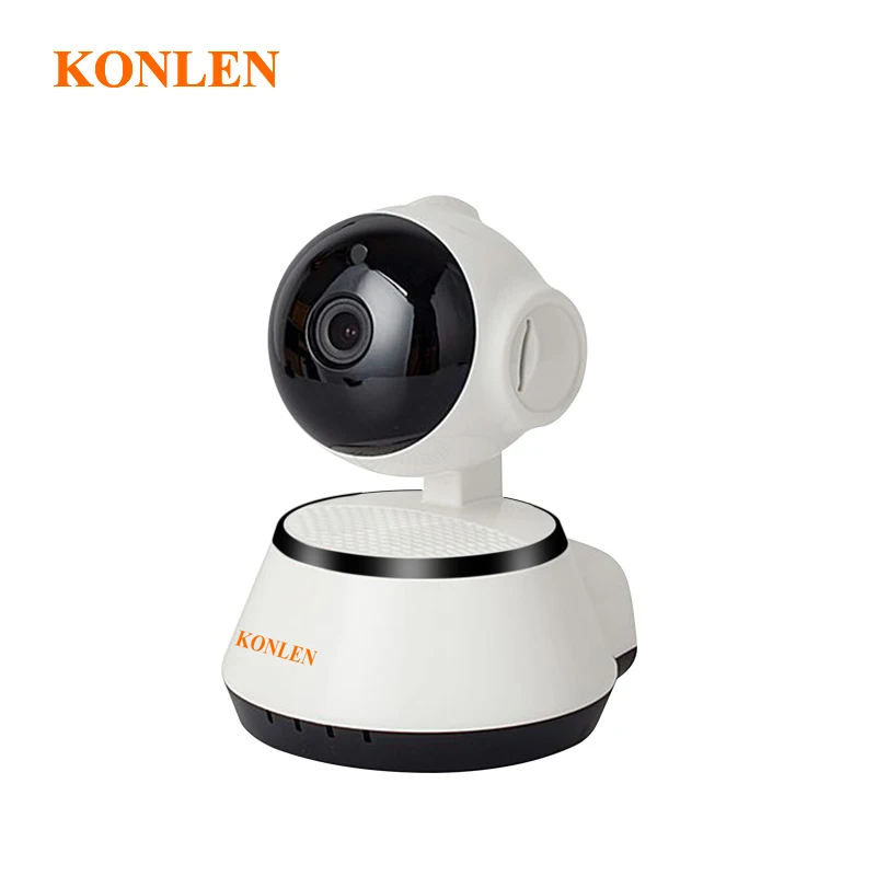 KONLEN Wi Fi безопасности сети IP камера видео CCTV Мини Беспроводная панорамная наклона