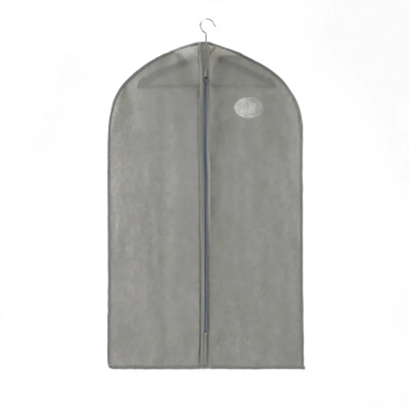 Чехол для одежды для защиты от пыли нетканый тканевый чехол для домашнего подвесного типа пальто костюм Защита сумка для хранения Органайзер для гардероба