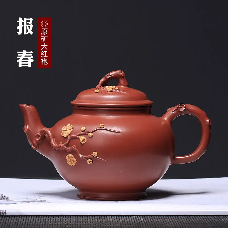 

ore recommended dahongpao harbinger learn authentic high-grade tea pot pot of craftsmen king town drop shipping