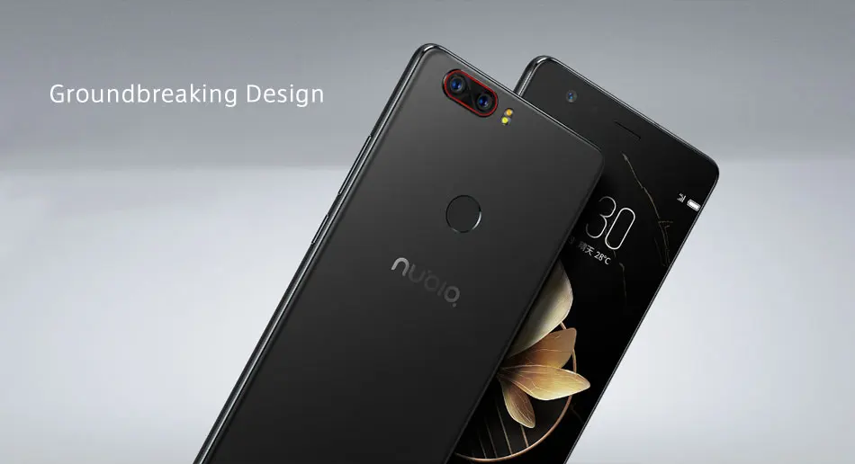 Nubia Z17 5,5 ''4G LTE мобильный телефон Snapdragon 835 1920*1080P 6G ram 64GB rom двойная задняя камера 3200 mAh отпечаток пальца