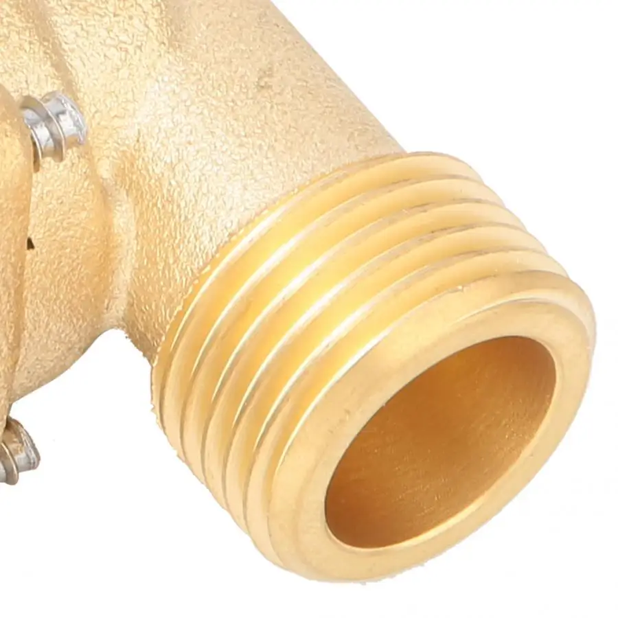 DC12V DC24V DC220V G1/2 &quotНормально закрытый латунный электромагнитный клапан входной