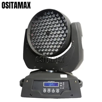 

4pcs/lot LED Disco Light 108pcs 3w RGBW Moving Head Wash Light Strobe Effect DMX Stage Moving Head