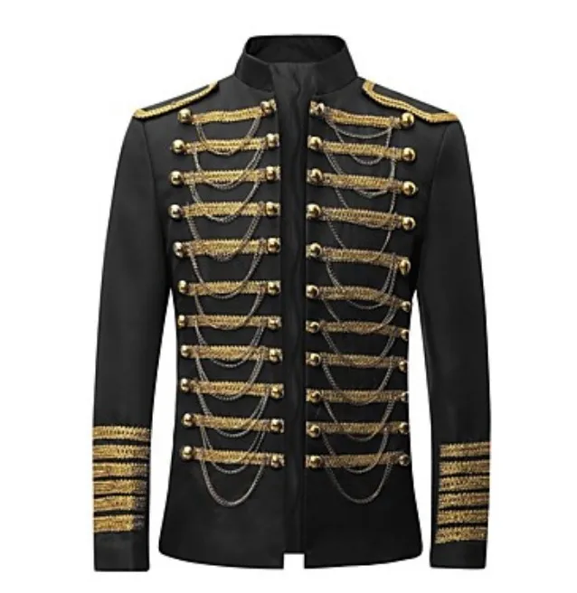 Prince Cosplay Costume Blazer Jacket Men's Rococo Medieval 18th Century  Napoleon Jacket
