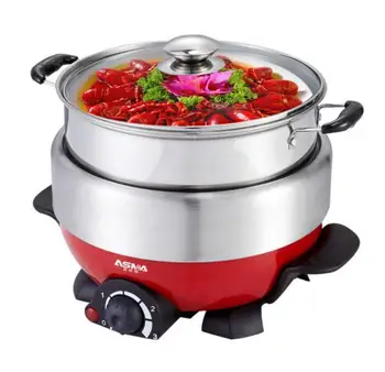 

Hot Sale Kitchen Appliances Tool Multifunctional Cooker Split-type Cooking Pot Household Electric Steamer 4l Plus Layer