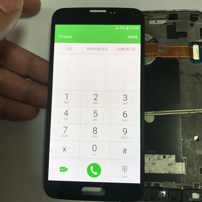 Протестированный супер AMOLED для SAMSUNG S5 NEO G903 ЖК-дисплей горящий в тени ЖК-экран сенсорный дигитайзер сборка