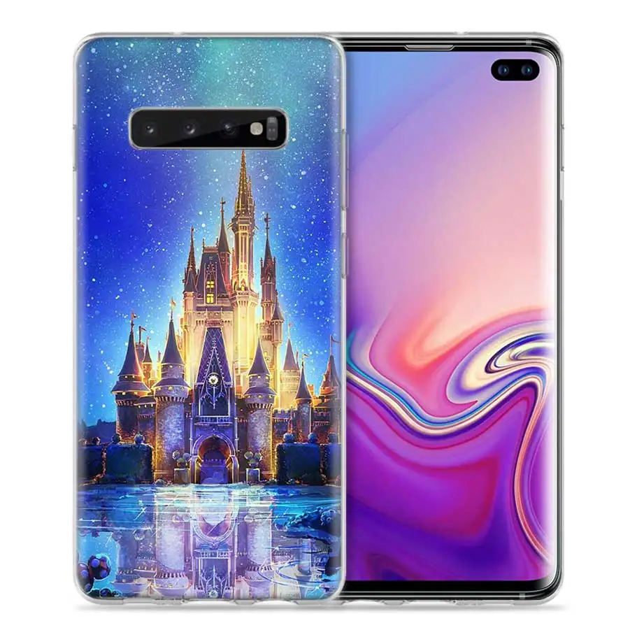 Красавица и чудовище чехол для Samsung Galaxy S8 S9 S10 5G S10e S7 Note 8, 9, 10, J4 J6 плюс J5 J8 J3 силиконовые Роскошные Чехлы для телефона - Цвет: 09