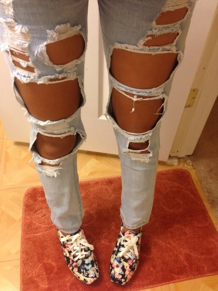 Popular Torn Ripped Jeans-Buy Cheap Torn Ripped Jeans lots