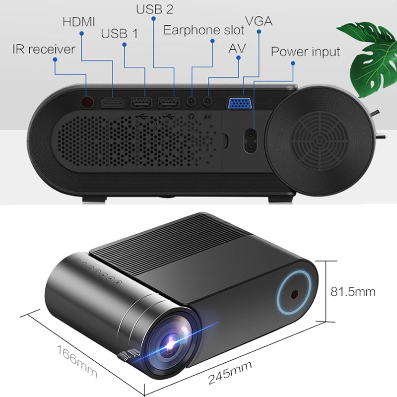 WZATCO جهاز عرض صغير Y2 الروبوت 9.0 ، 2800 لومينز 1280x720 P ، المحمولة HD جهاز عرض (بروجكتور) ليد الذكية 3D متعاطي المخدرات Proyector عن المسرح المنزلي WZATCO جهاز عرض صغير Y2 الروبوت 9.0 ، 2800 لومينز 1280x720 P ، المحمولة HD جهاز عرض (بروجكتور) ليد الذكية 3D متعاطي المخدرات Proyector عن المسرح المنزلي