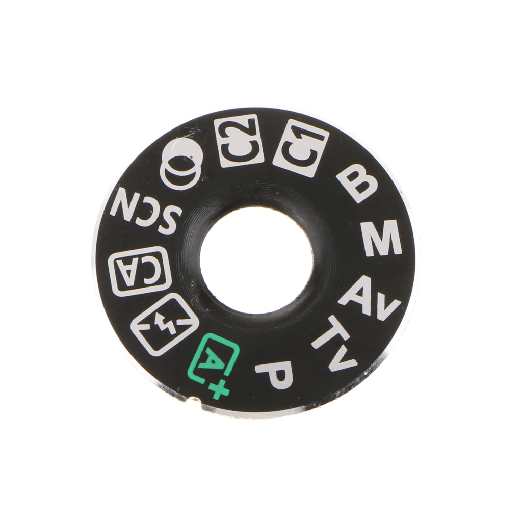1 Piece Top Cover Function Dial Mode Plate Interface Nameplate Cap Label for Canon EOS 80D Digital Camera Repairing Parts