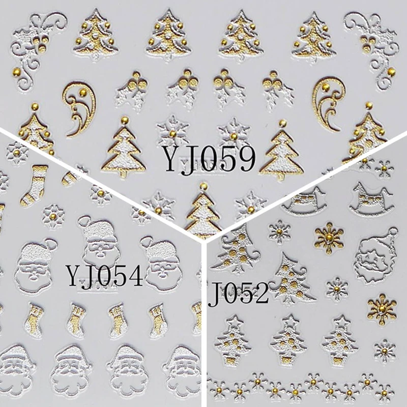 

Mtssii Christmas Sliders for Nails Autumn Maple Leaf Stickers for Nails Nail Art Sticker Pink Flower Nail Applique 1 PC