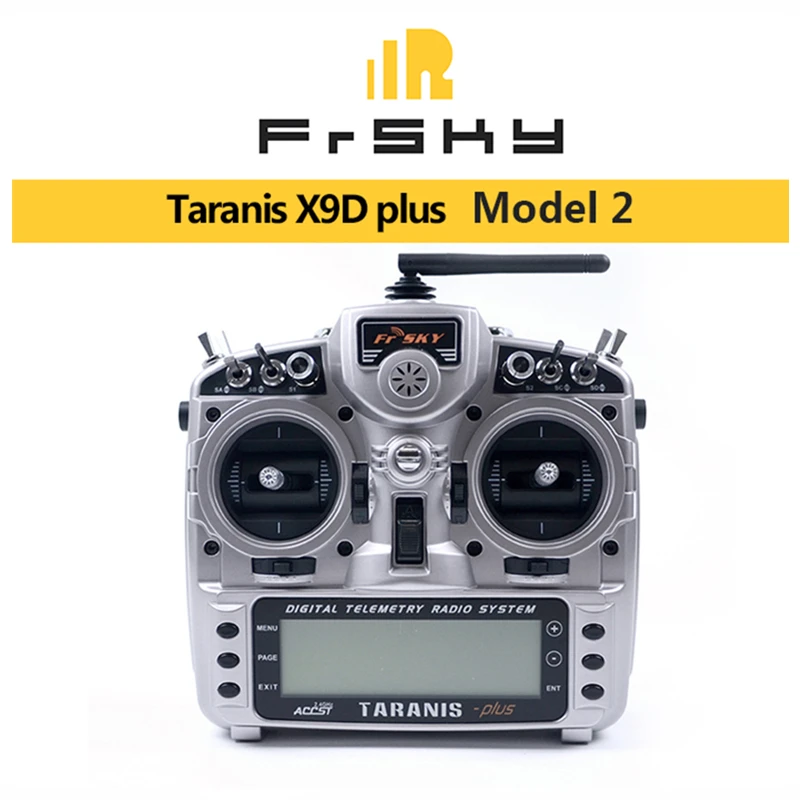 

Original FrSky X9D Plus Transmitter 2.4G 16CH ACCST Taranis with x8r reciever / R9M battery Carton Package For RC Model