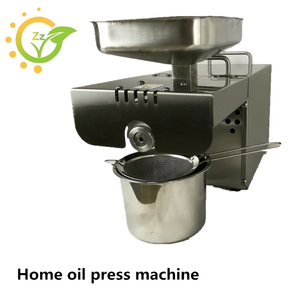 Home Small oil press machine for Nut Almond Cocount seed  high oil extraction rate