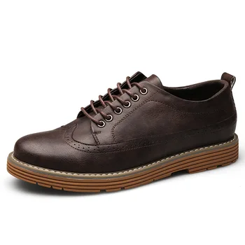 

Men Leather Shoes Spring Leather Casual Brand Fashion Social Designer Shoes #MPX8116122