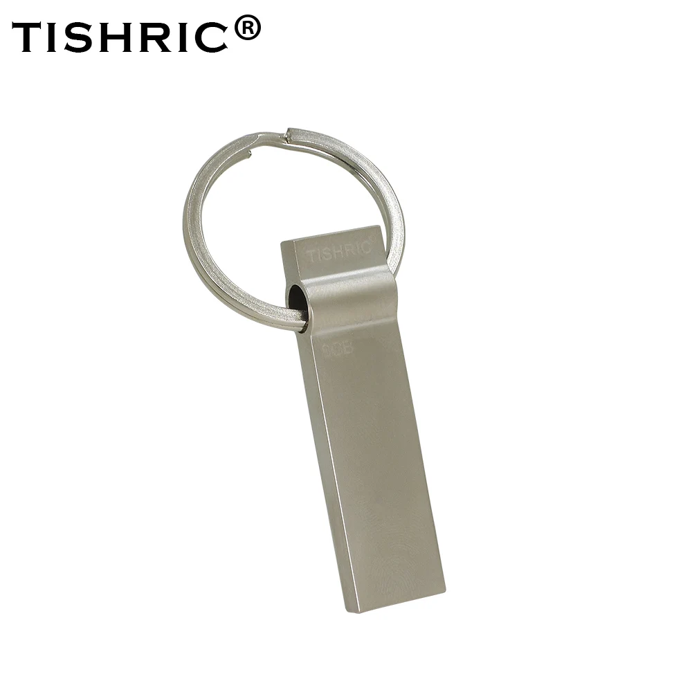 TISHRIC, металлический Usb флеш-накопитель, Usb ключ, ручка-накопитель, 128 ГБ, 64 ГБ, 32 ГБ, 16 ГБ, 8 ГБ, флеш-память, переносной usb-накопитель, usb флеш-накопитель, Портативная память