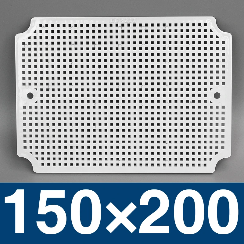 

150x200mm Waterproof Plastic box Mounting Plate Electrical Enclosure Plastic junciton box in high quality Factory Direct Sale