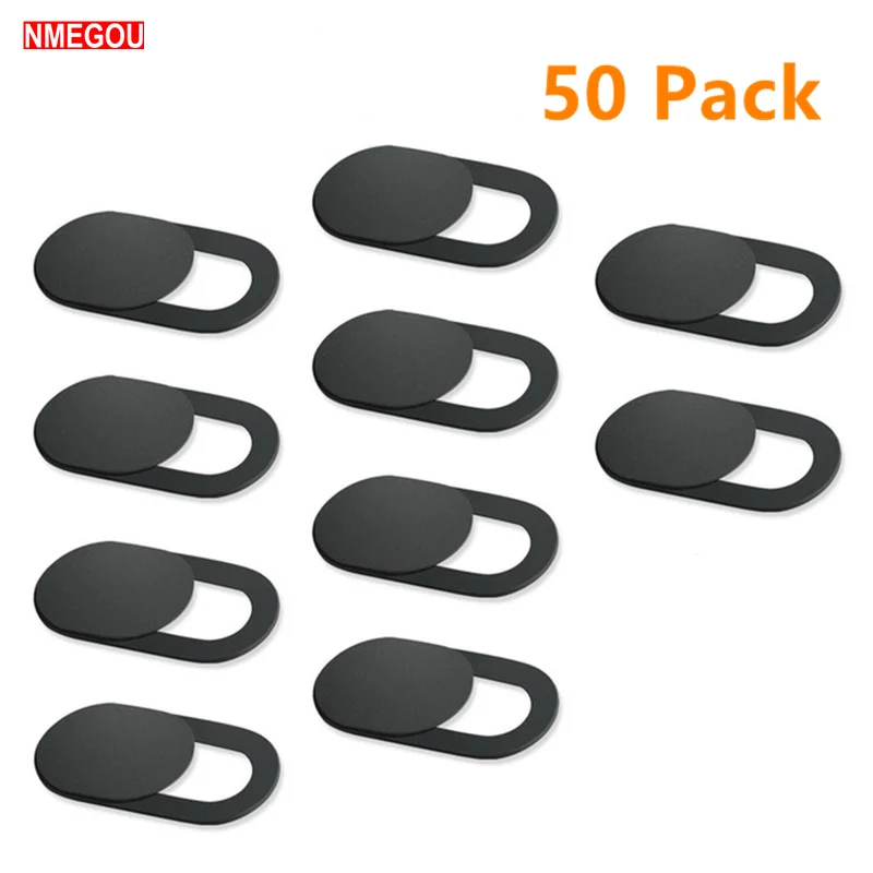 

50pcs / Sets WebCam Cover Shutter Magnet Slider Camera Cover for Mac IPhone Laptops Phone Lens Web Cam Protect Privacy Sticker