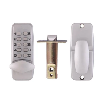 

Waterproof Lever Handle Mechanical Combination Lockey Digital Numberal Deadbolt Door Coded Lock