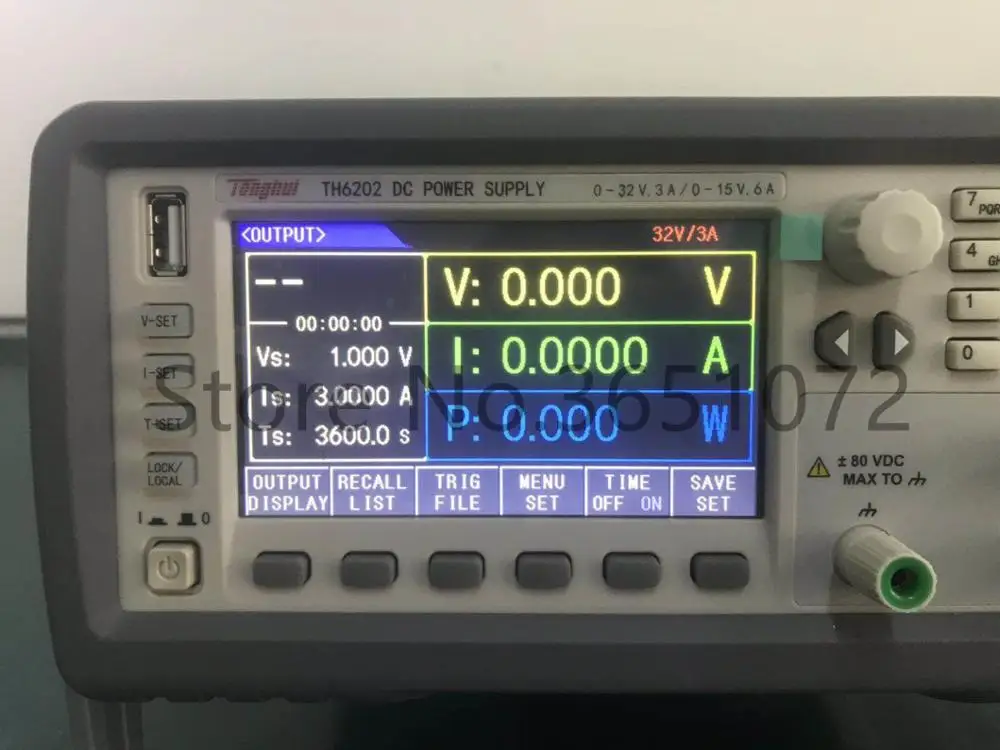TH6202 источник питания двойной диапазон программируемый источник питания постоянного тока, F1: 32 V/3A/96 W, F2: 15 V/6A/90 W