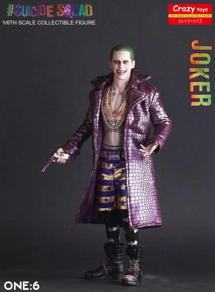 

Crazy Toys DC Comics Suicide Squad Joker Statue Figure Model Display Collectible Toy