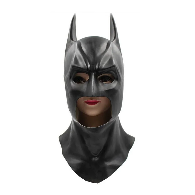 Batman Dark Knight Mask With Adult Cosplay The Dark Knight Rises Halloween Prop