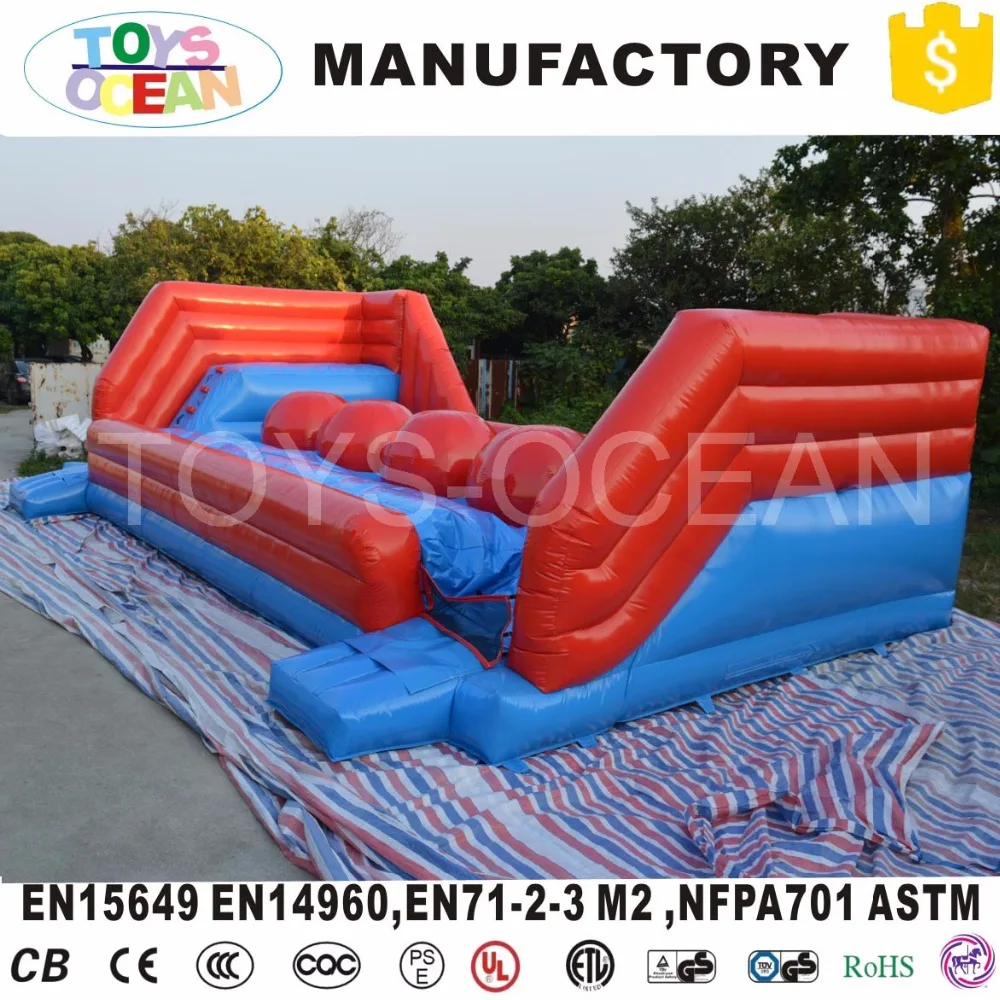 red inflatable ball