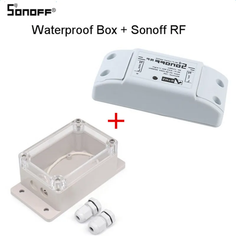 Водонепроницаемый Пластиковый Кабельный соединитель Sonoff IP66 Электрический 2