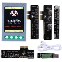 Тестер батареи для iPhone XR XS MAX X 8 8P 7 7P 6 6S 5 для iPad Apple Проверка батареи USB Тестер кабеля ключ чистый цикл