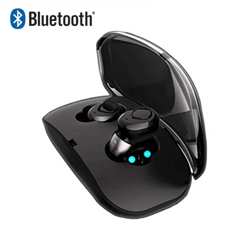 

X18 TWS MINI bluetooth wireless headphones noise canceling phone earbuds with microphone Charging Case for iphone Xiaomi