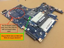 Free Shipping NEW For Lenovo G50-45 Notebook motherboard ACLU5 / ACLU6 NM-A281 REV:1.0 with AMD A8-6410 on board cpu