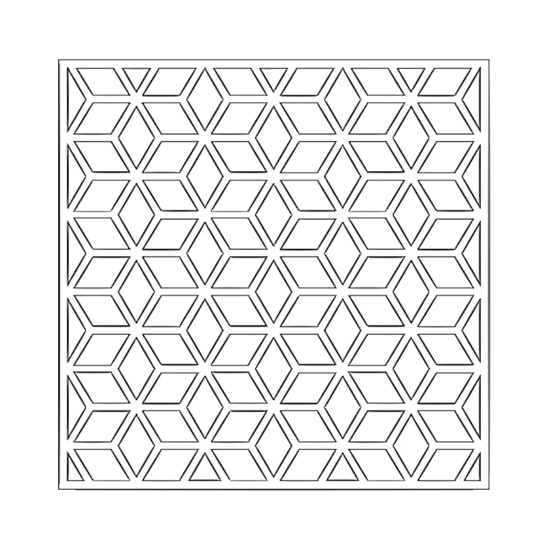 scrapbooking et autres loisirs cr/éatifs 10,5 x 14,5 cm Kwan Crafts Pochoirs en plastique pour gaufrage de cartes