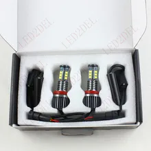2×120 Вт H8 CREE СВЕТОДИОДНЫЙ Ангел Глаз Halo Кольцо Маркер Свет для BMW X5 E82 E87 E70 E92 E93 OEM ЧАСТЬ #63217760782