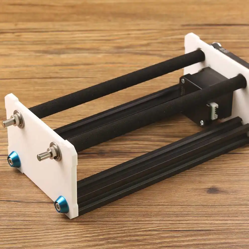 Rotate Engraving Module A3 Lasing Engraver Machine Y Axis DIY Update Kit with stepper motor wire for Column Cylinder Engraving