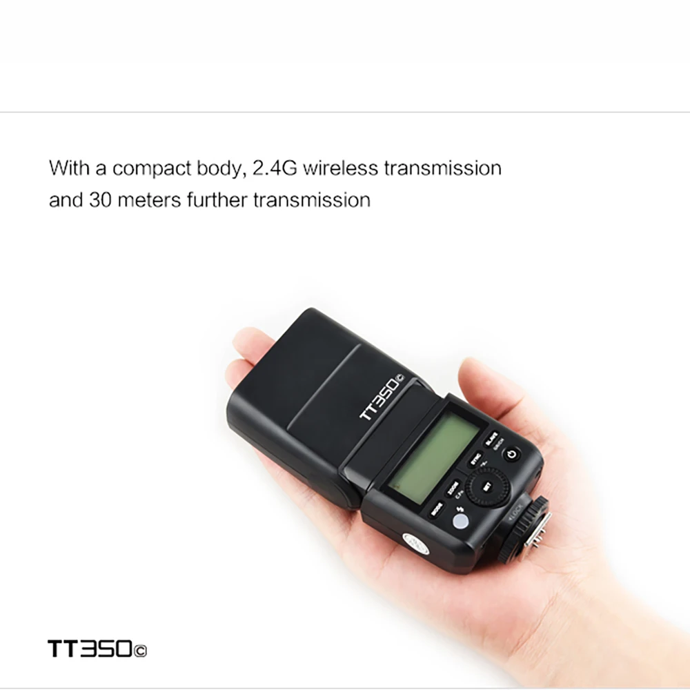 Вспышка GODOX TT350 вспышка Мини Speedlite для Canon Nikon Olympus Panasonic Sony Fujifilm Pentax