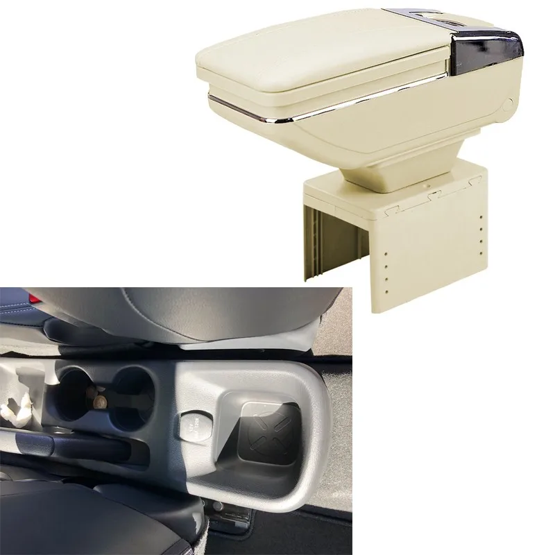 Подлокотник коробка Автомобильная Центральная коробка для хранения с держатель стакана, пепельница подлокотник вращающийся для Nissan Kicks автомобильные аксессуары