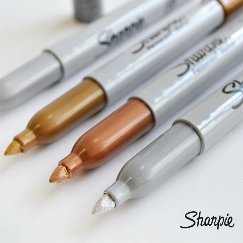 5 шт. Американский маркер Sharpie металлические поздравительные открытки обои знак