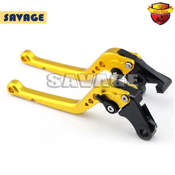 

For SUZUKI GSX-R 600 750 1000 GSR 400 600 750 Motorcycle CNC Billet Aluminum Long Brake Clutch Levers Golden
