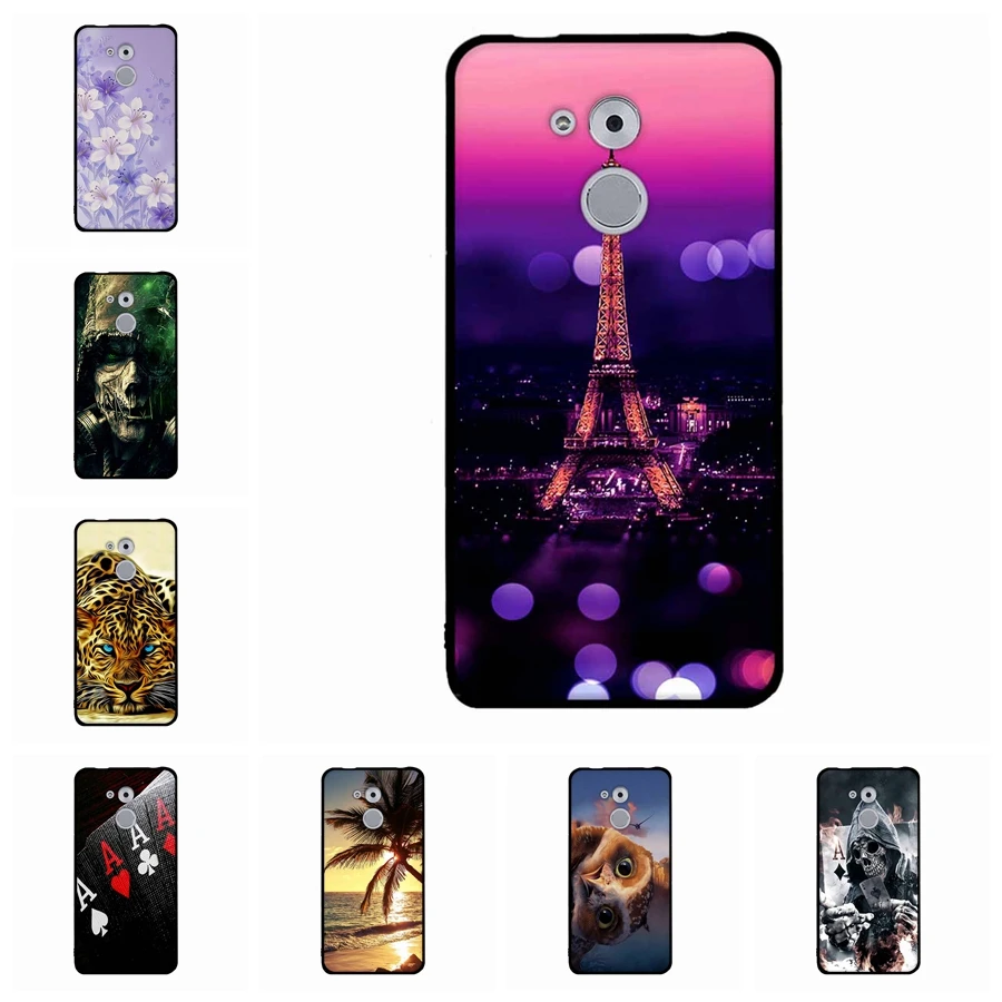 Модные Смарт-Чехлы для Huawei Enjoy 6 s/Honor 6C/Nova роскошный мягкий силиконовый чехол