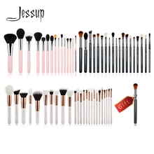 Jessup Comprar 3 obter 1 presente Makeup Brushes set Pó Foundation Sombra Delineador Lip Pro Make up Brush Tool Alta qualidade Blushes