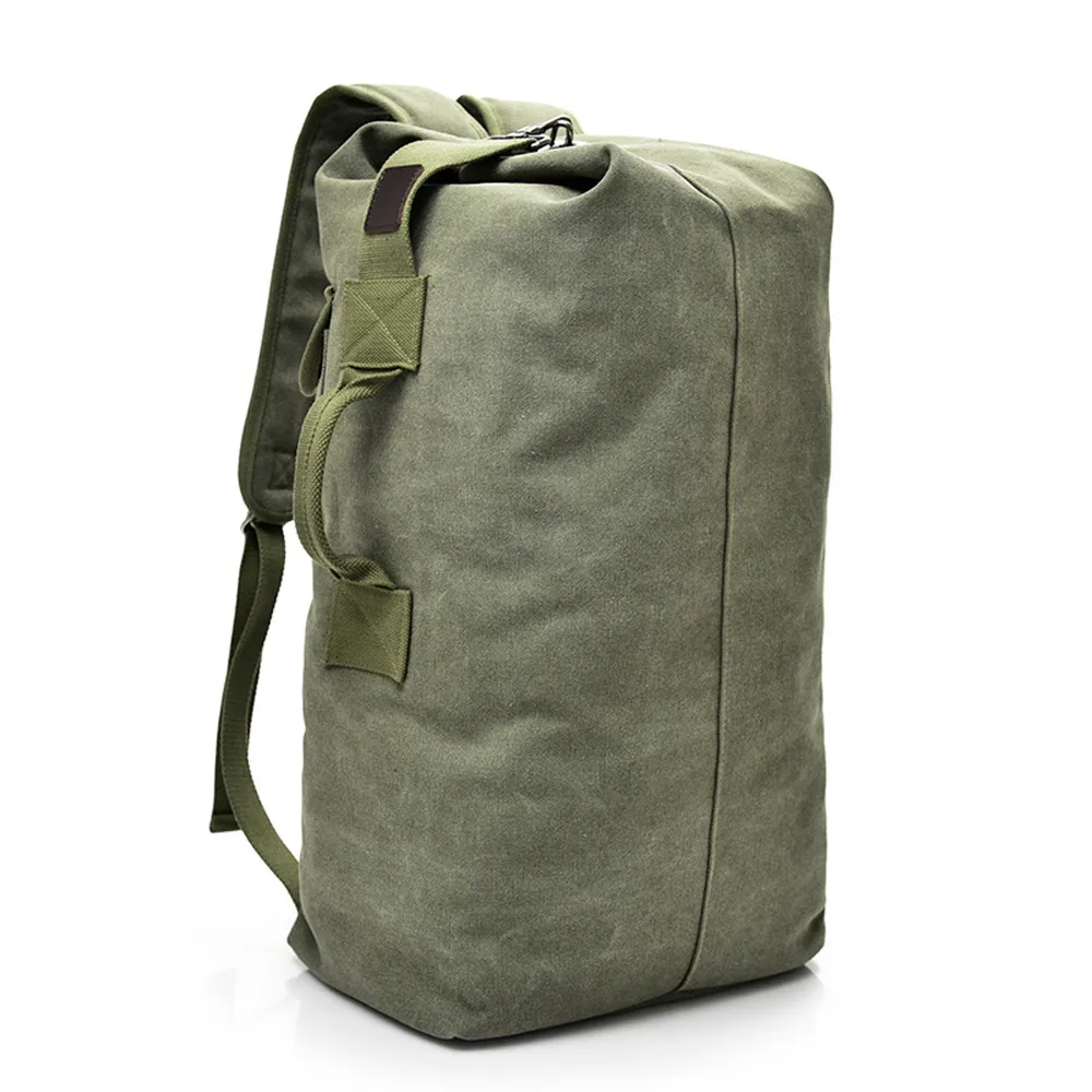 Мужской рюкзак, Большой Вместительный рюкзак, винтажный, нейтральный, для путешествий, Холщовый Рюкзак, Прямая поставка, O1001#25