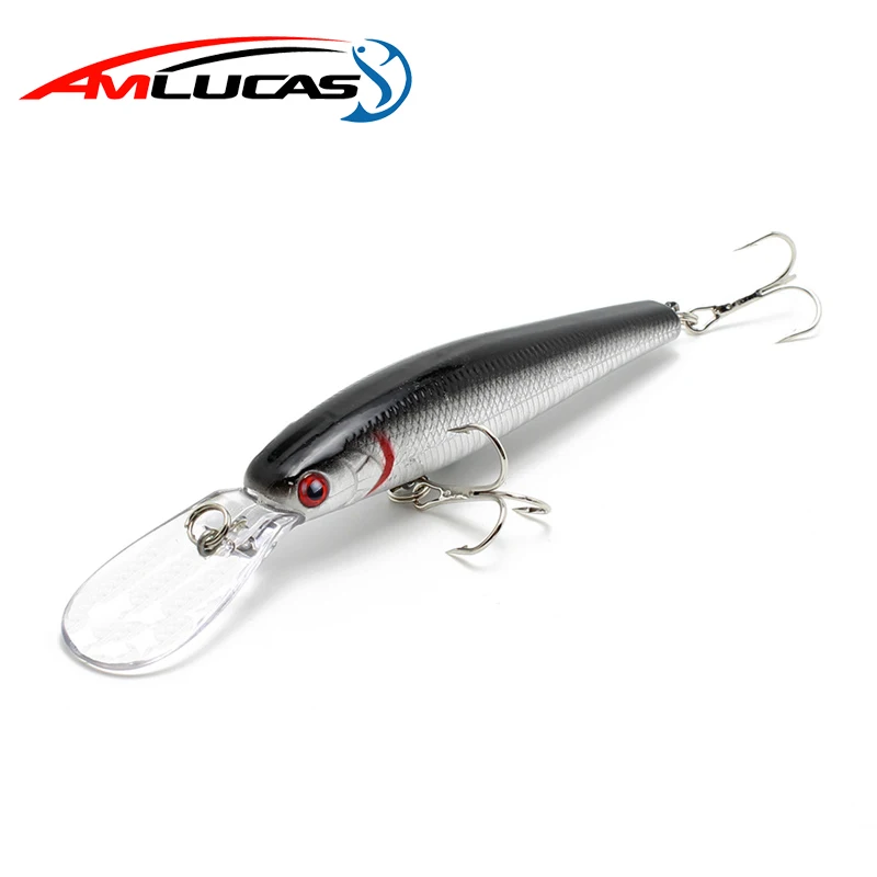 

Amlucas 12.5cm 14g Japan Hard Bait Fishing Lure Minnow Crankbait artificial pesca Hooks Fish Wobblers Fishing Accessories WE169