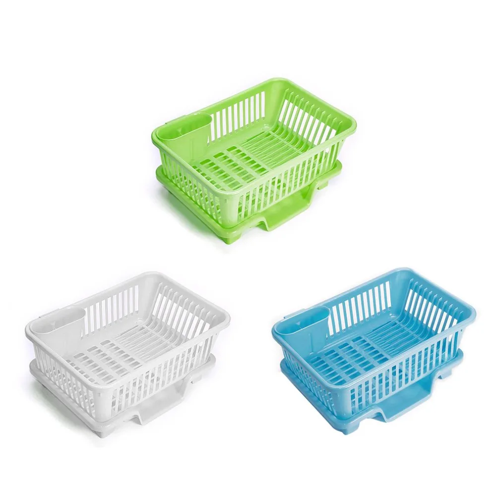 Plastic Washing Holder Basket Rack Storage Kitchen Wash Dry Shelf