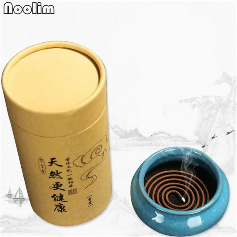 

120Pcs/box High Quality Sandalwood Incense Coil Natural Scent Aroma For Yoga Home Decor Anti- Odour Yoga Home Fragrancy