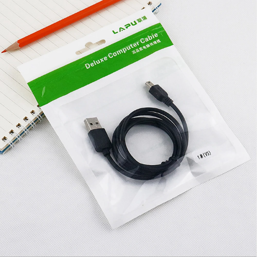 Mini USB 2,0 A папа-USB V3 5 PIN 5 P зарядный кабель для синхронизации данных для цифровых камер MP3 MP4