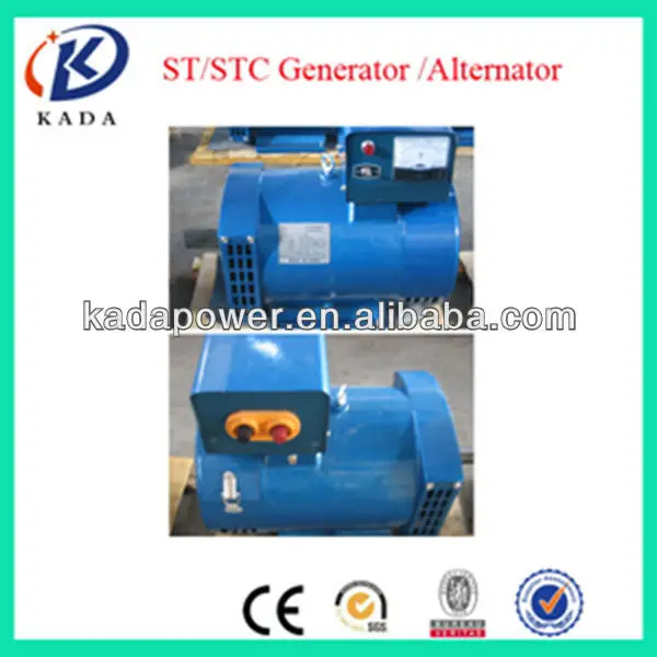 

ST 1/2/3KW 1/2/3KVA 220v dynamo AC Single Phase Brush Diesel Alternator-Free Shipping to Australia by sea