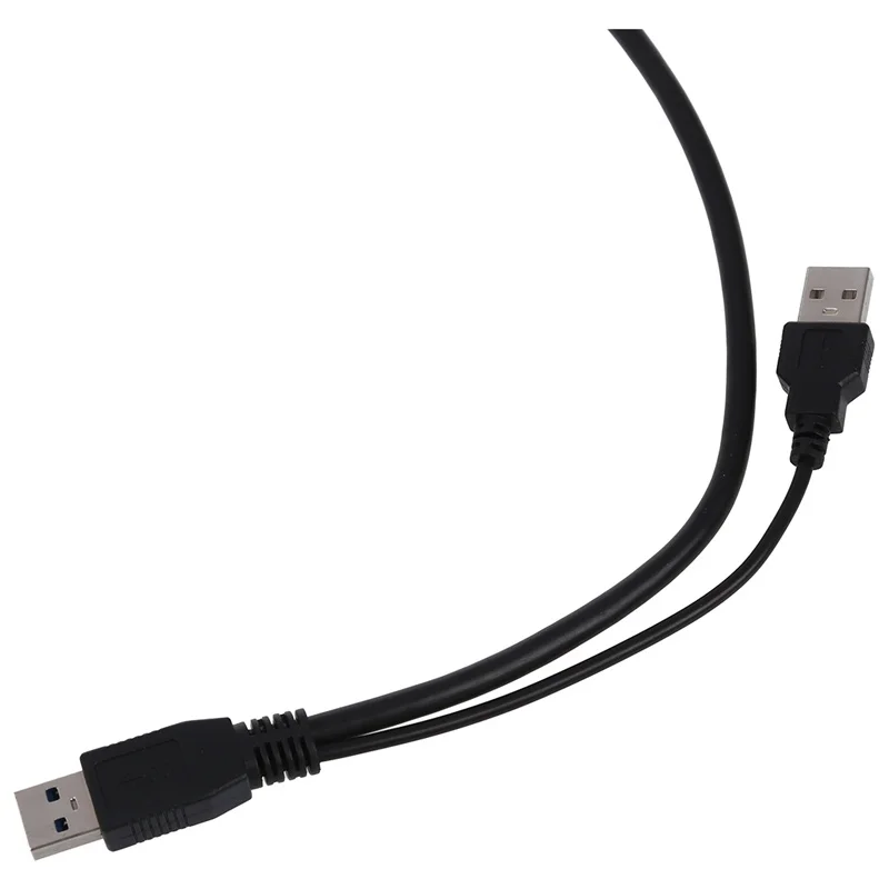 USB 3,0 Y-Cable Y кабель Micro type B штекер для стандартного типа A Мужской черный