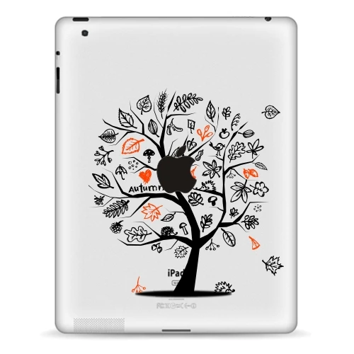 GOOYIYO-Tablet частичный стикер, Виниловая наклейка, цветная кожа, простой дизайн, рисунок с деревом для iPad Air Pro 9,7 Mini 12345 7,9 - Цвет: P15366