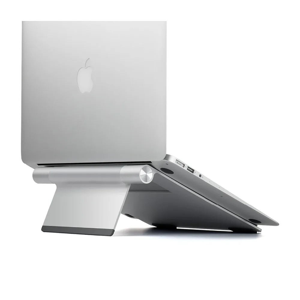 Складная портативная подставка для ноутбука, регулируемая настольная Алюминиевая Подставка для ноутбука, охлаждающая подставка для MacBook Air Mini Pro 11-17 дюймов