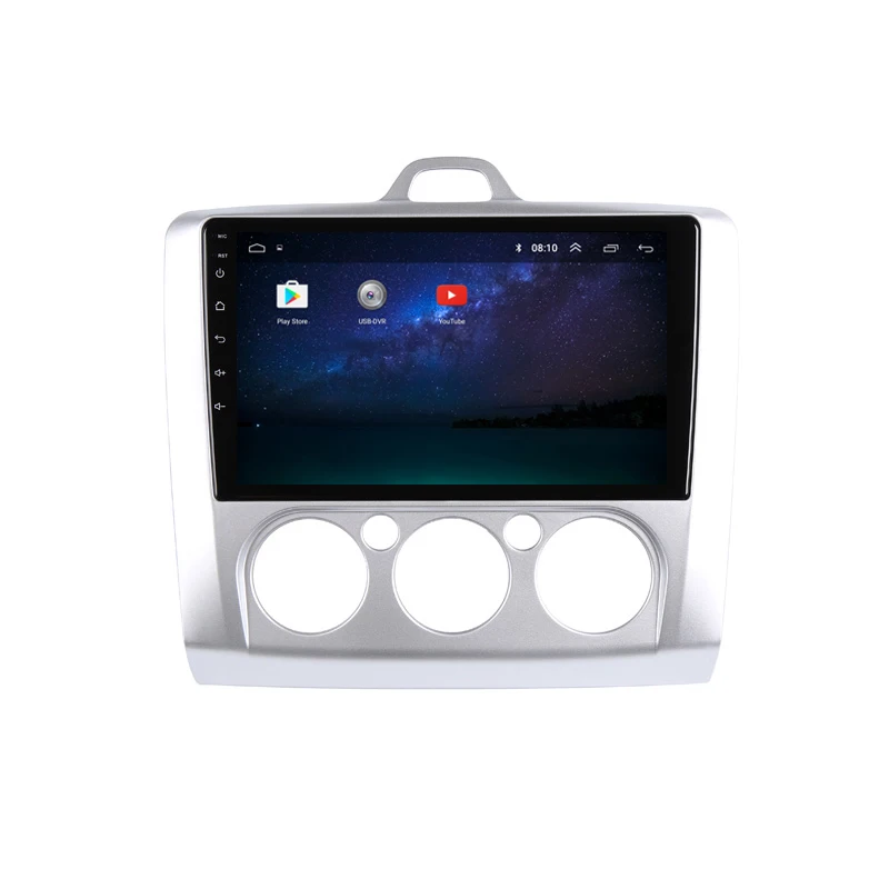 Excellent 9" 2.5D IPS Android 8.1 Car DVD Multimedia Player GPS For ford focus 2 3 2006 2007 2008 2009-2011 audio radio stereo navigation 2